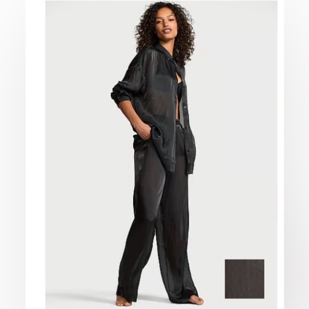 Victoria's Secret Black Sheer Ensemble